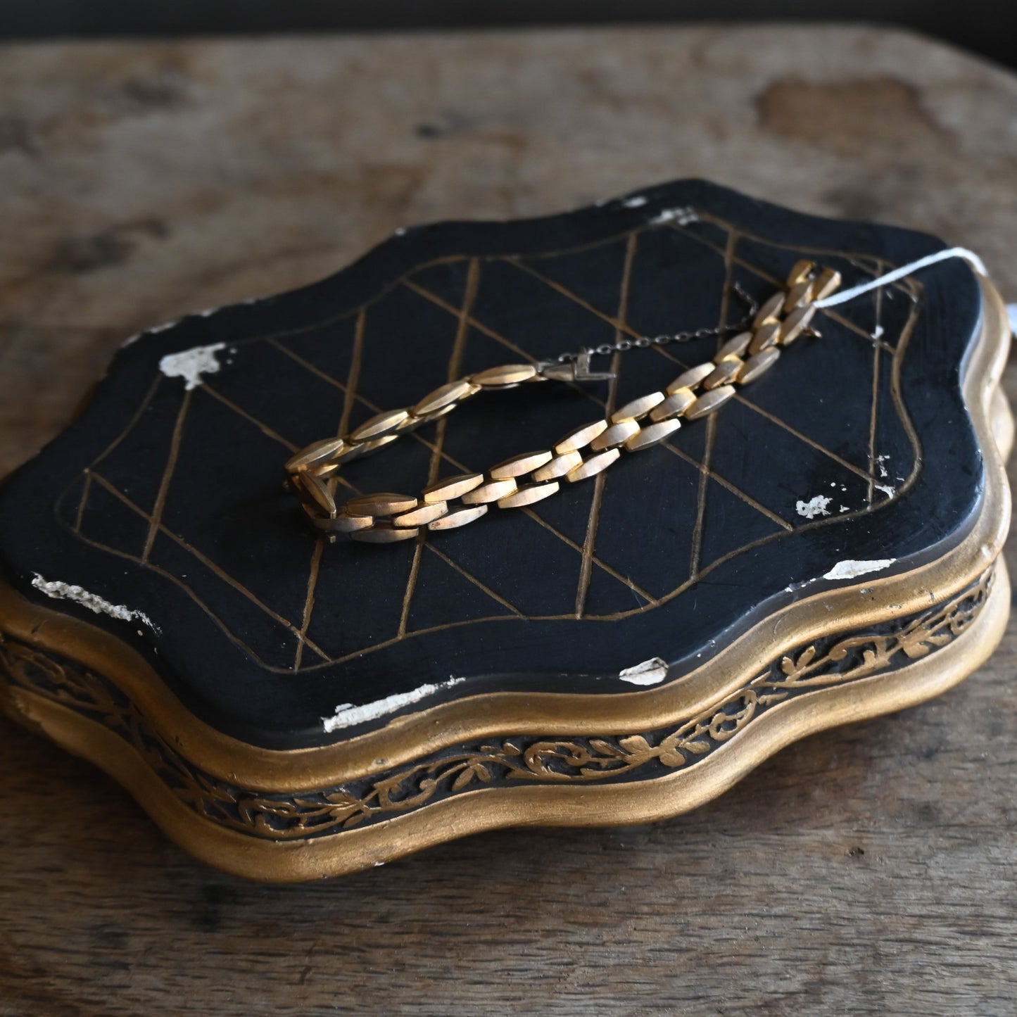 Vintage Link Bracelet{R-00946}