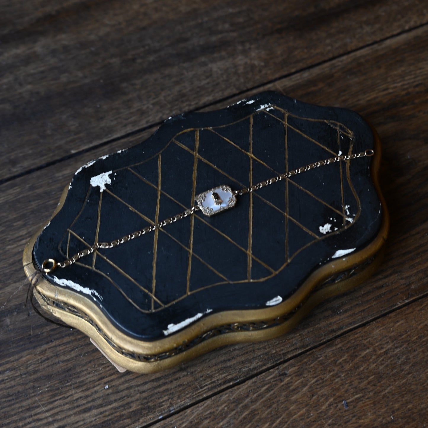 1940-1960s USA Vintage Bracelet{R-00947}