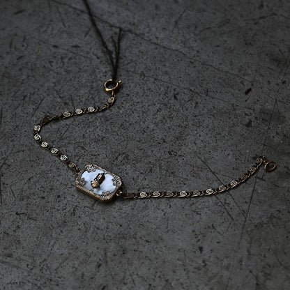 1940-1960s USA Vintage Bracelet{R-00947}