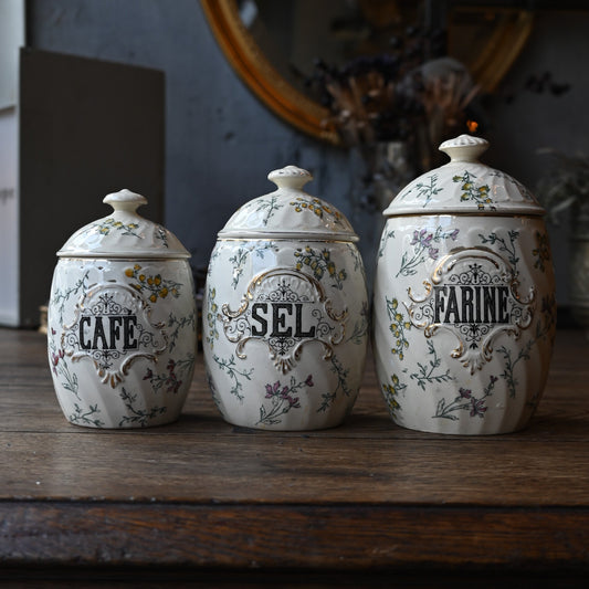 Antique Canister Set｛R-01120}