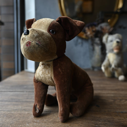 Antique Stuffed Dog｛R-01112｝
