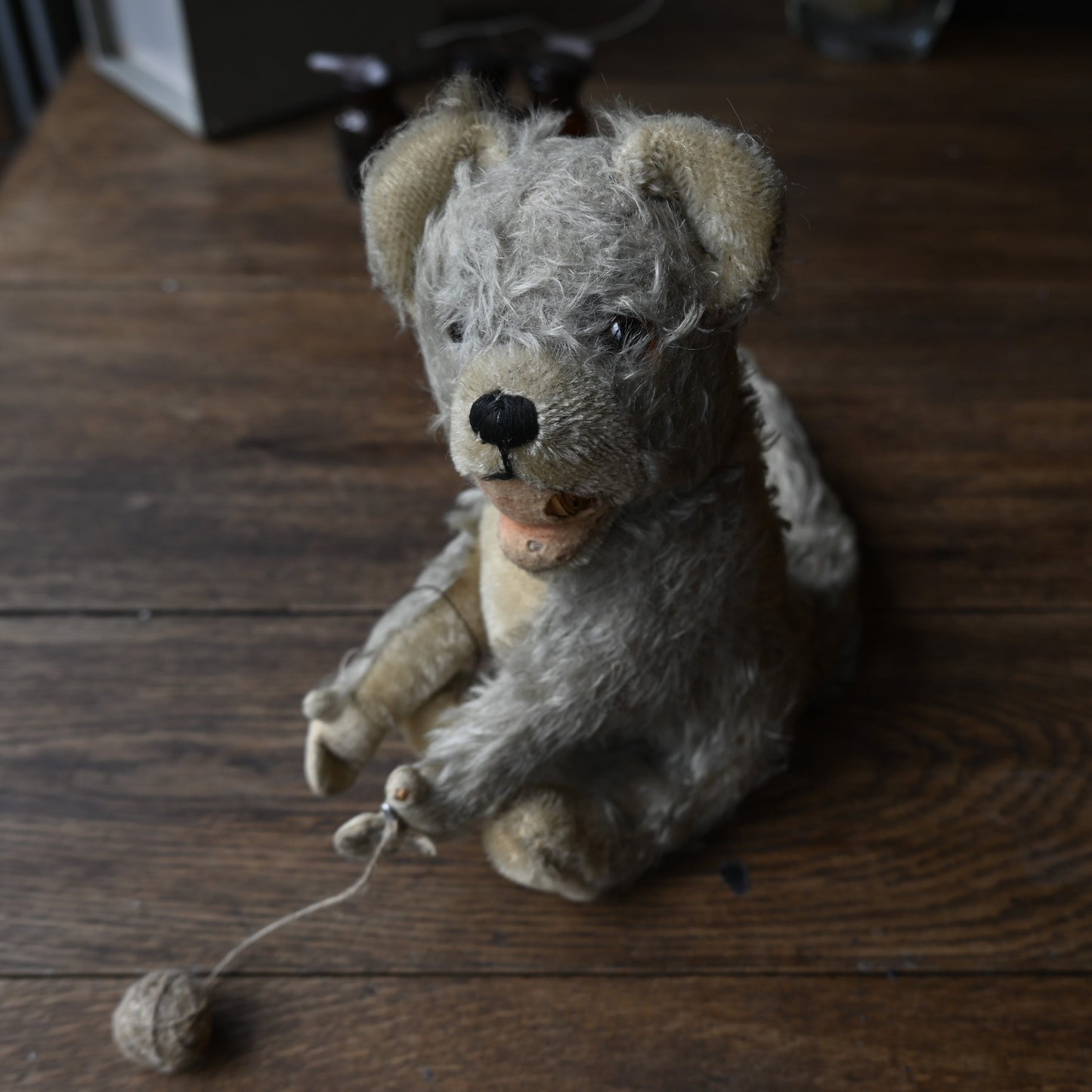 Antique Stuffed Dog｛R-01111｝