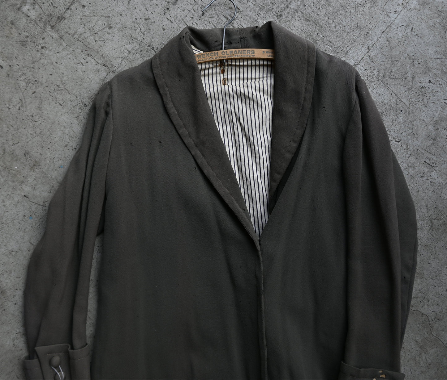 1910~30s / Vintage shawl collar coat｛R-01013｝