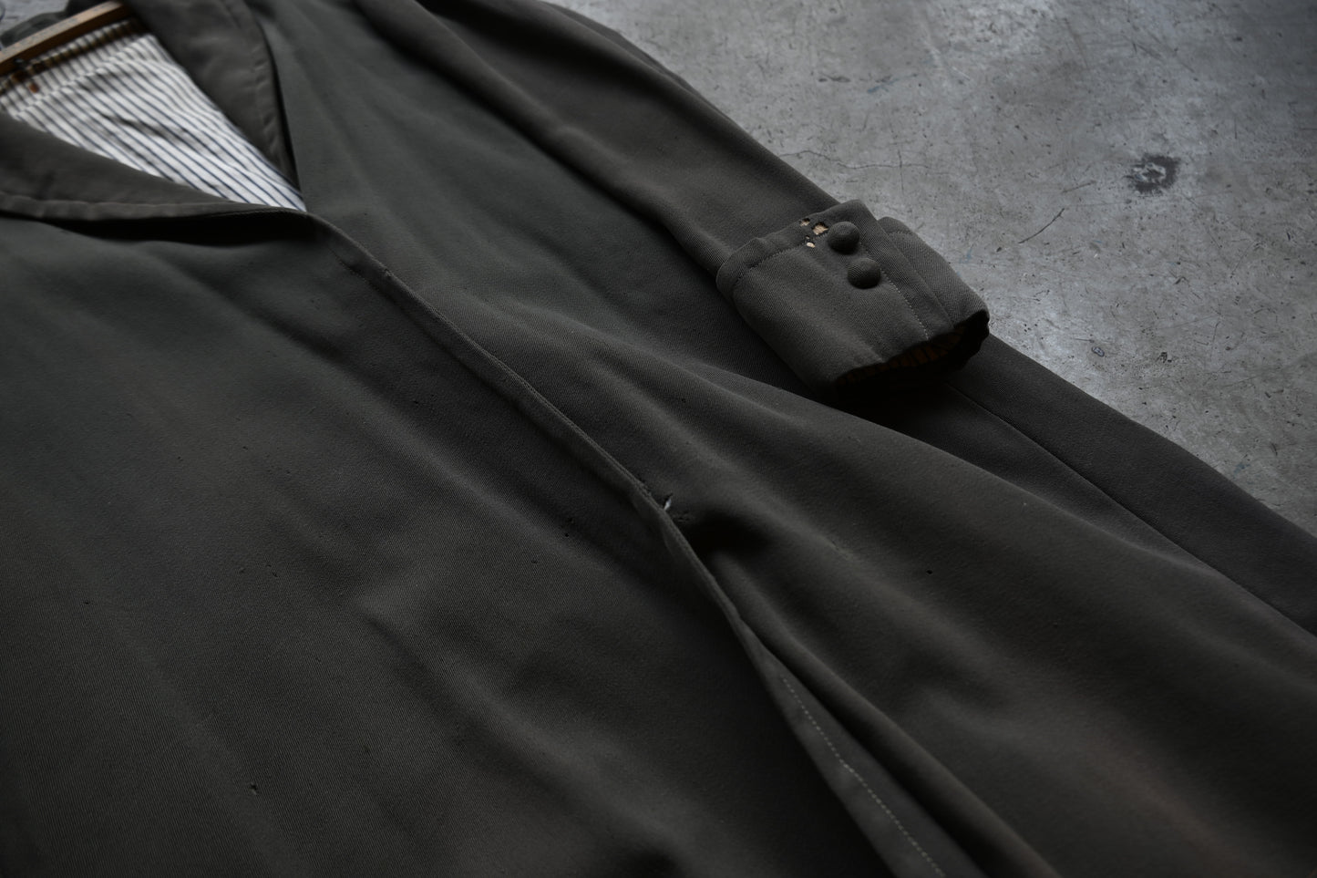 1910~30s / Vintage shawl collar coat｛R-01013｝