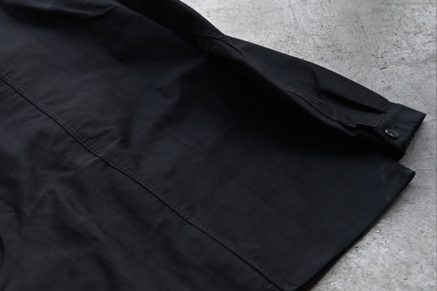 1910~30s / Vintage black moleskin jacket｛R-01014｝
