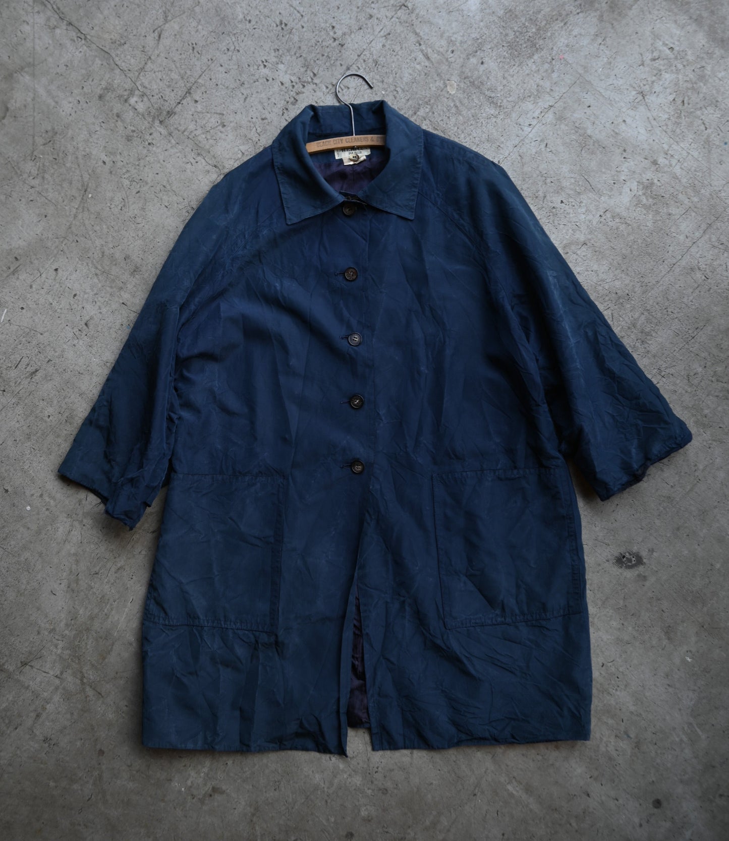 80~90s / Vintage HERMES nylon coat｛R-01015｝