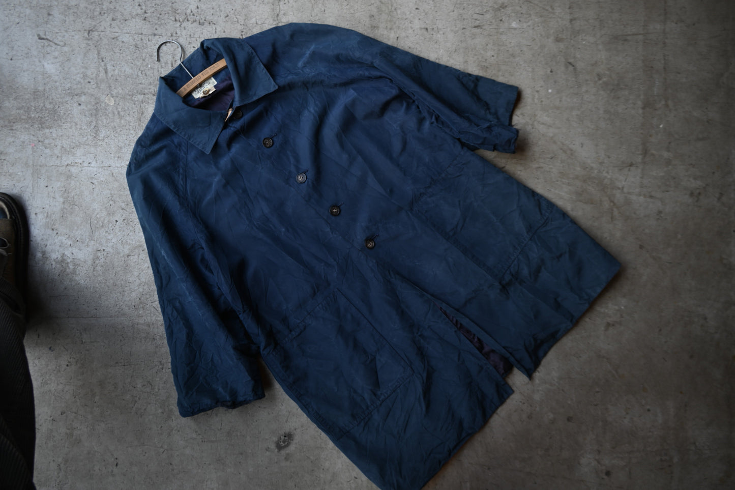 80~90s / Vintage HERMES nylon coat｛R-01015｝