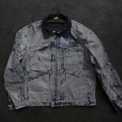 90s / France Vintage Repaint work jacket ｛R-01019｝