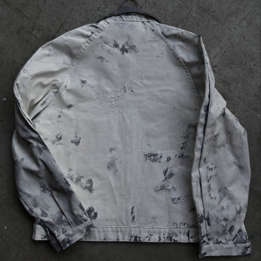 90s / France Vintage Repaint work jacket ｛R-01019｝