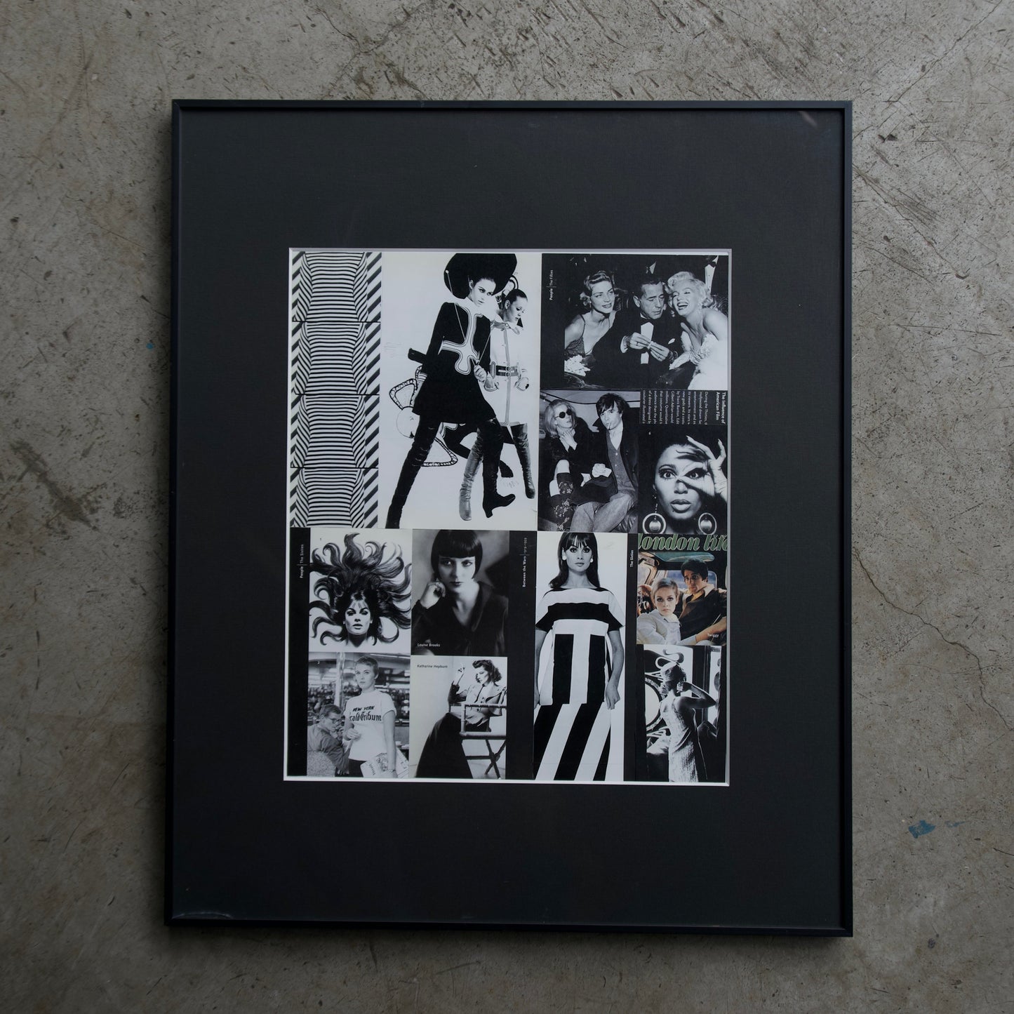 Collage art "FASHION Vol2"（Curios）R-01312