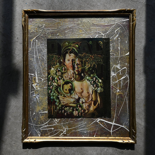 Collage art "DALI GALA"（Curios）R-01310