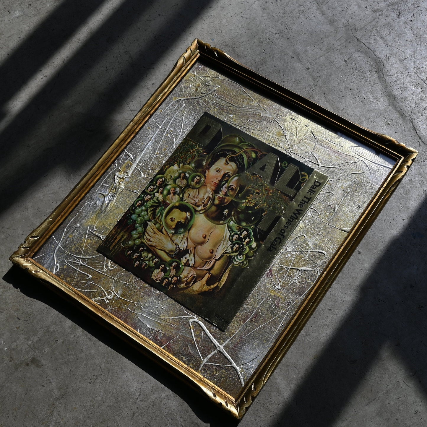 Collage art "DALI GALA"（Curios）R-01310