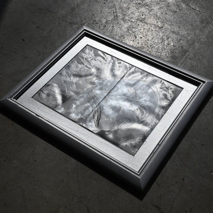 Collage art "SILVER"（Curios）R-01311