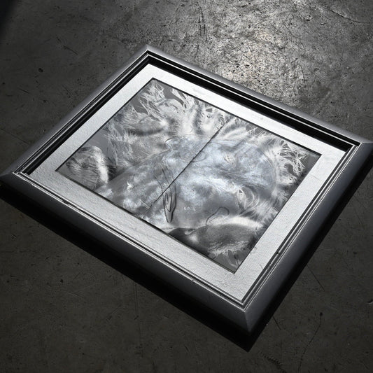 Collage art "SILVER"（Curios）R-01311