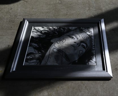 Collage art "SILVER"（Curios）R-01311