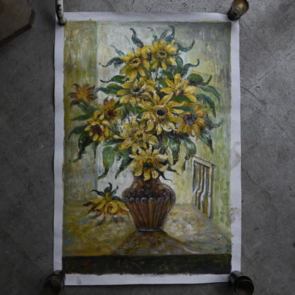 Painting art "Sunflower"｛R-01113｝