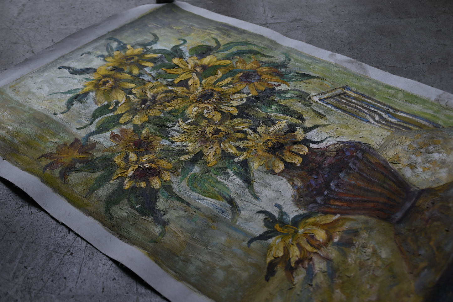 Painting art "Sunflower"｛R-01113｝