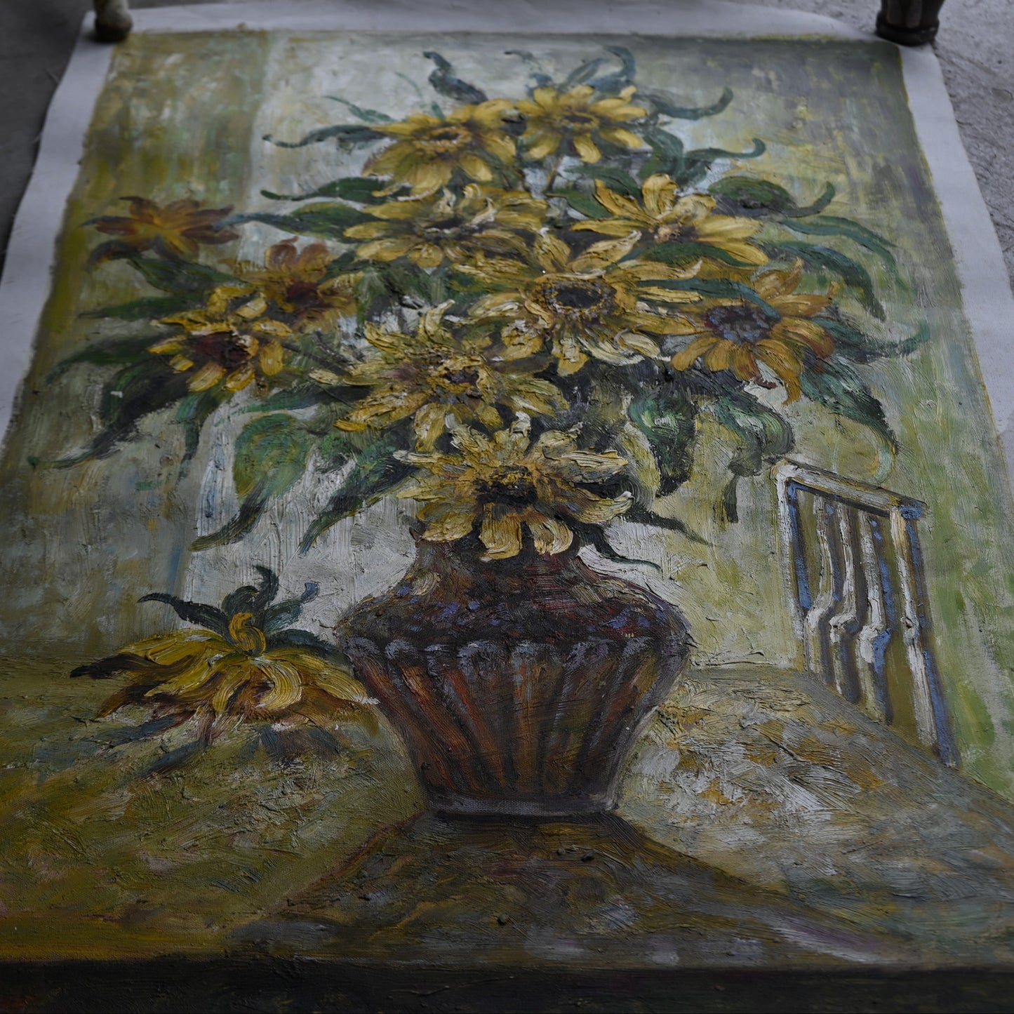 Painting art "Sunflower"｛R-01113｝