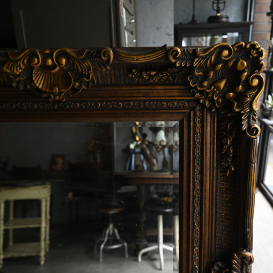 Antique Mirror Art Nouveau style   R-0309