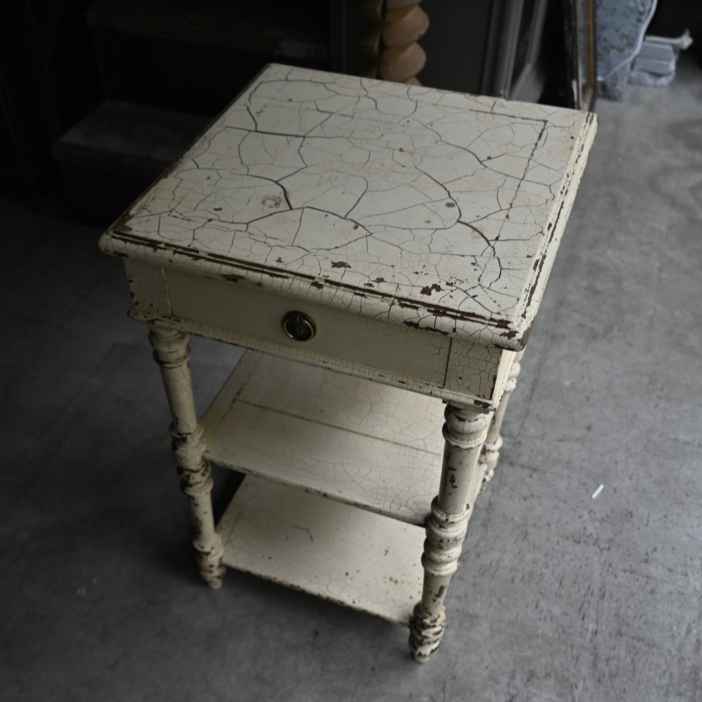 Antique shabby display stand｛R-00217｝