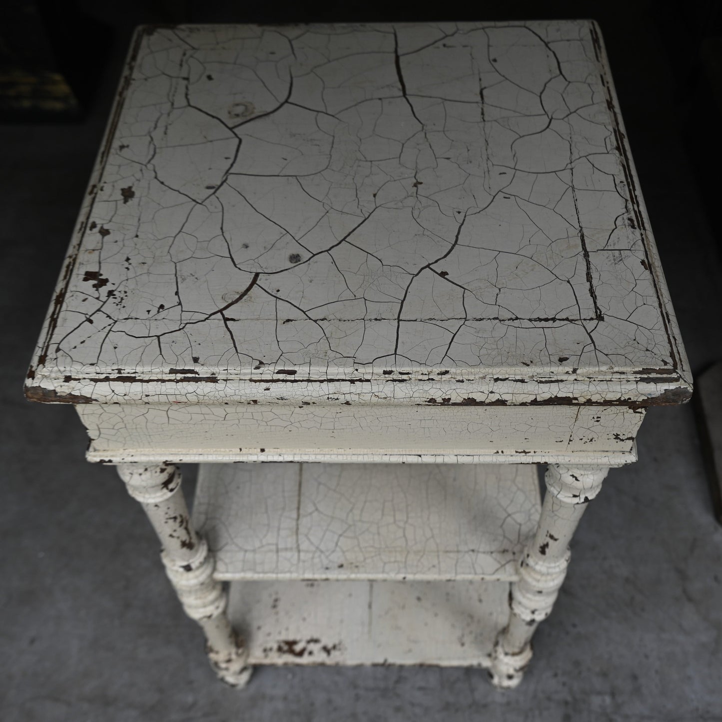 Antique shabby display stand｛R-00217｝