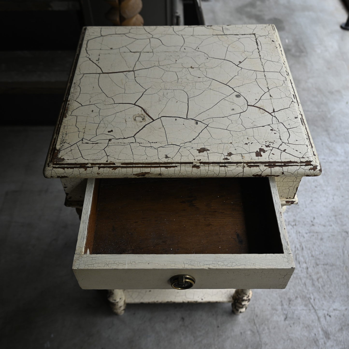Antique shabby display stand｛R-00217｝