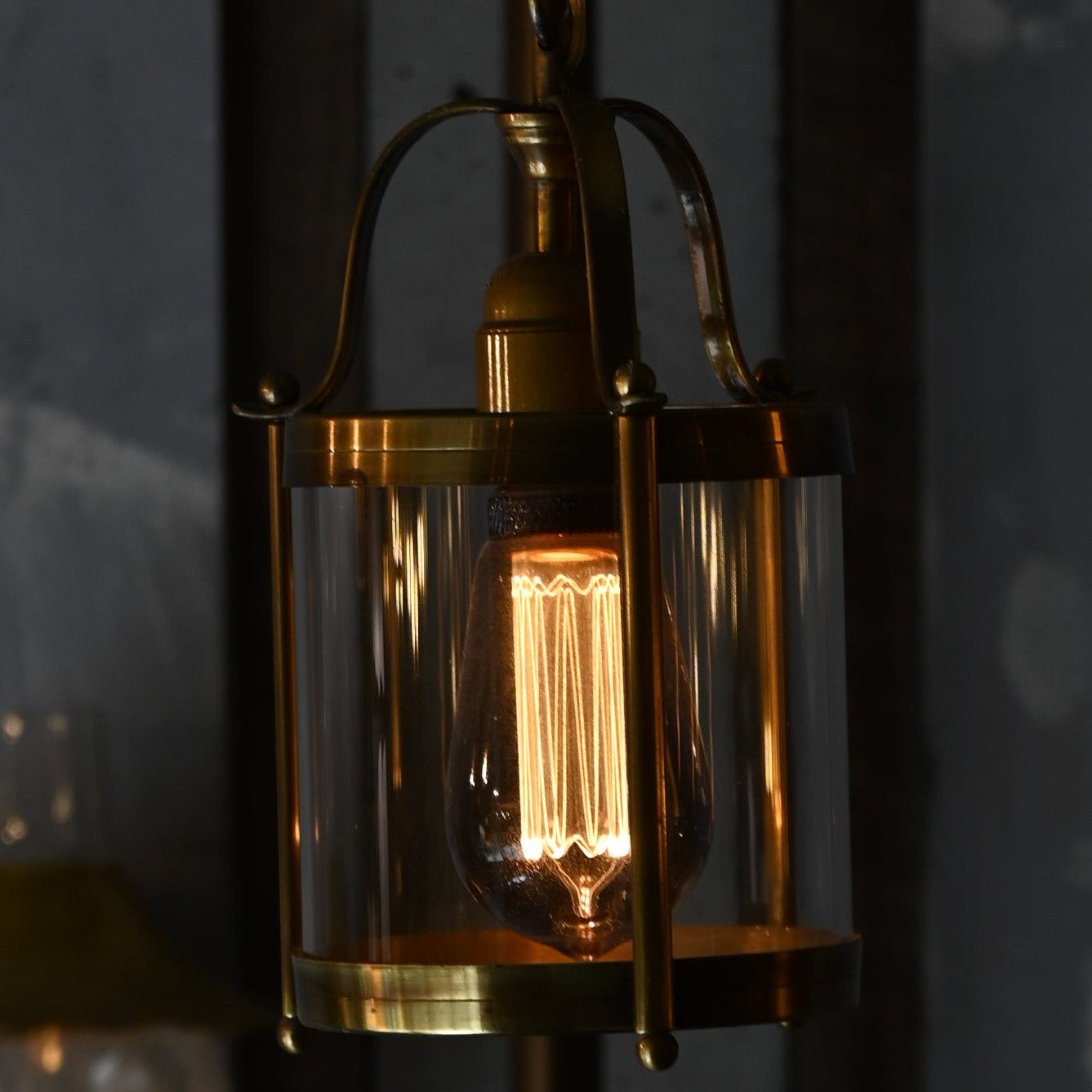 Brass lantern  lamp （1灯）｛R-00402｝