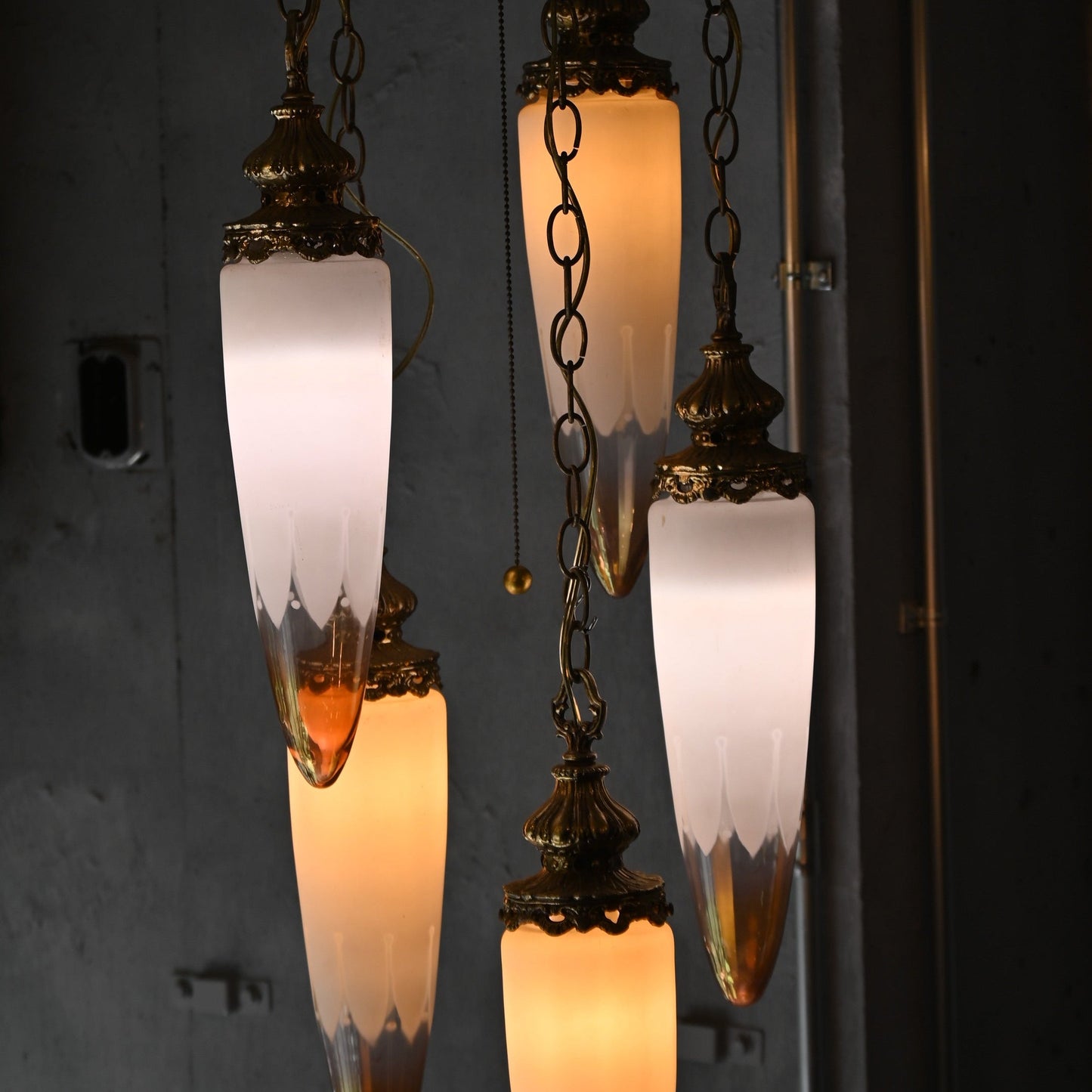 Hanging lumps chandelier（5灯）｛R-00404｝