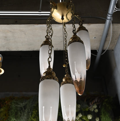 Hanging lumps chandelier（5灯）｛R-00404｝