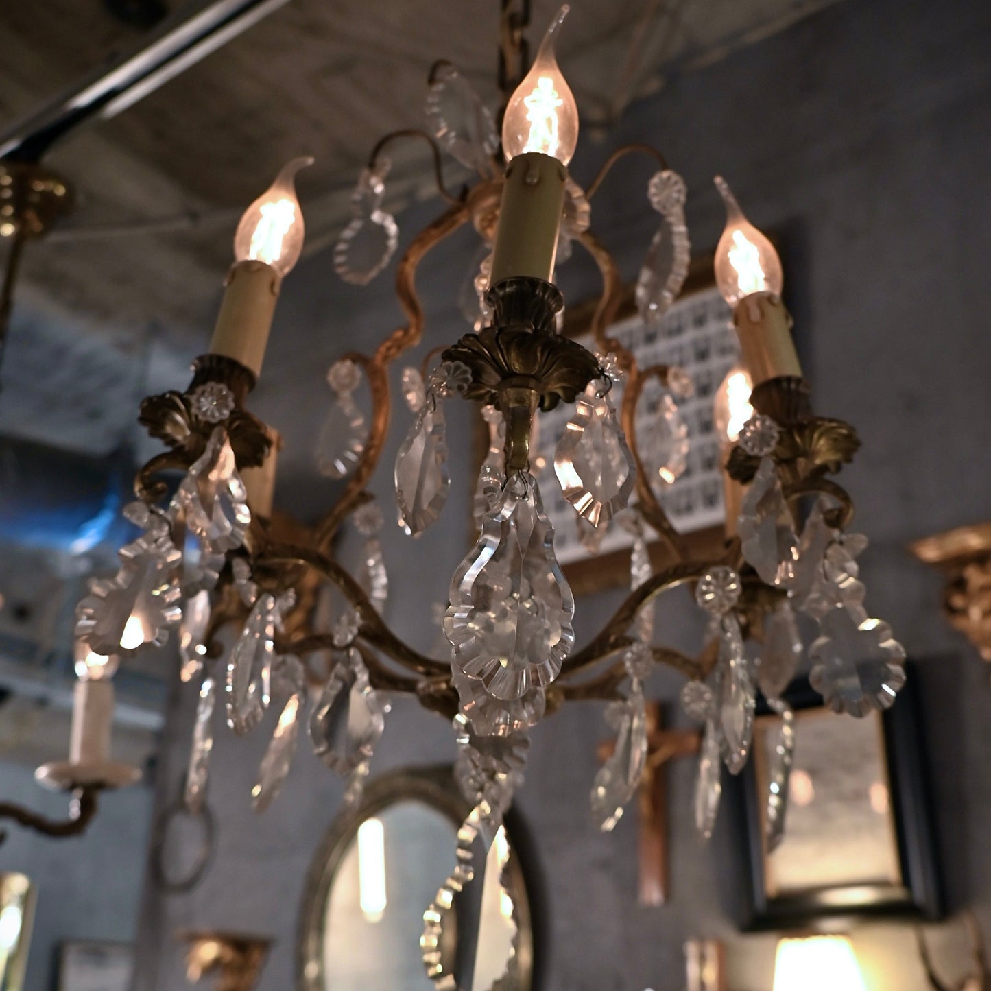 Brass  chandelier（6灯）｛RF-00511｝