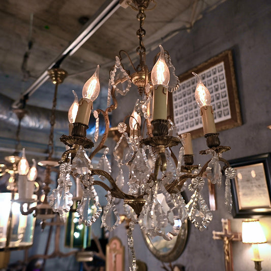 Brass  chandelier（6灯）｛R-00411｝