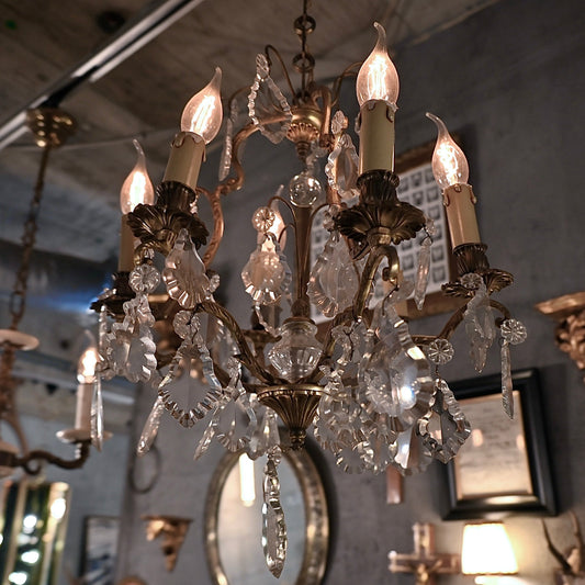 Brass  chandelier（6灯）｛R-00411｝