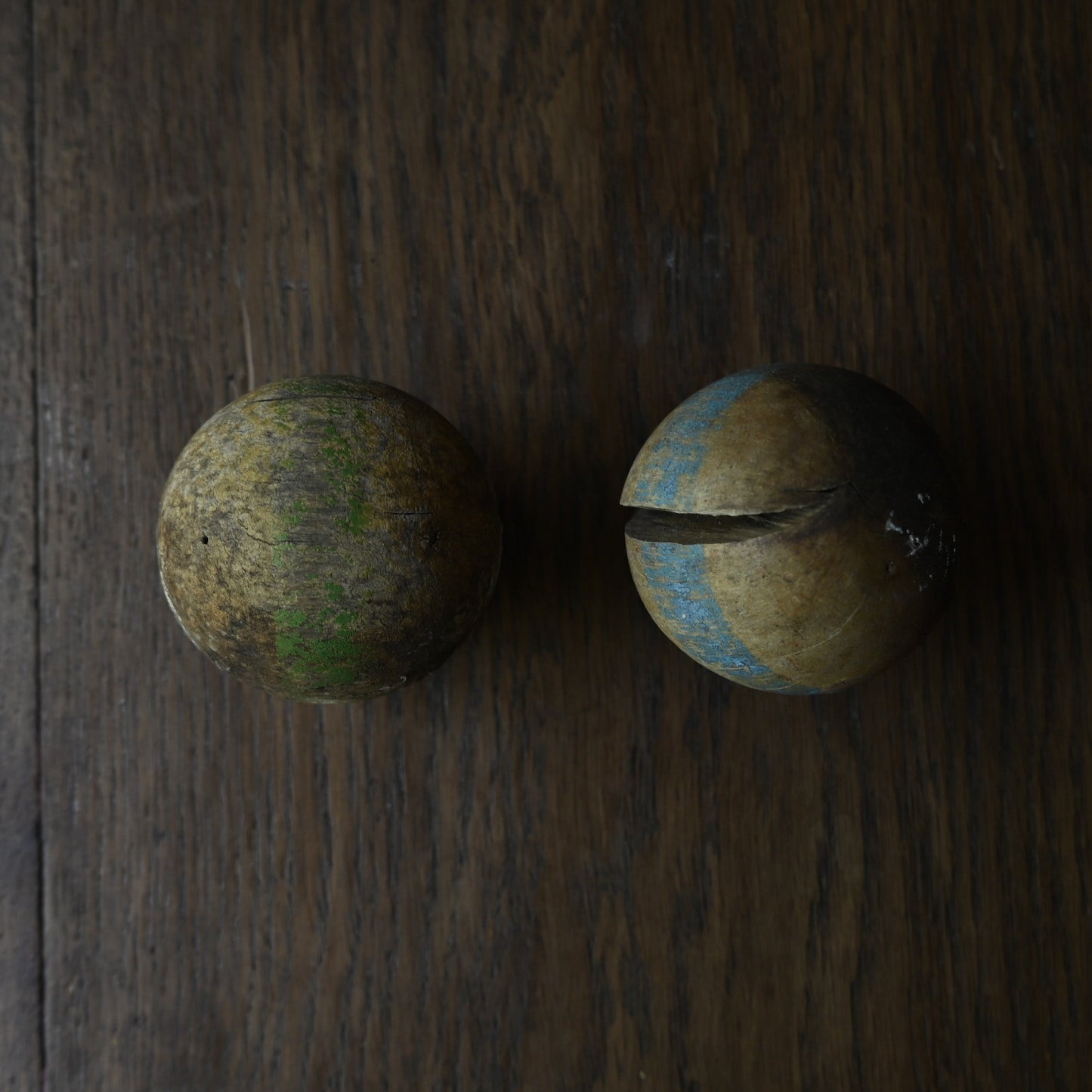 Wood objet " Ball butt"｛R-01138｝
