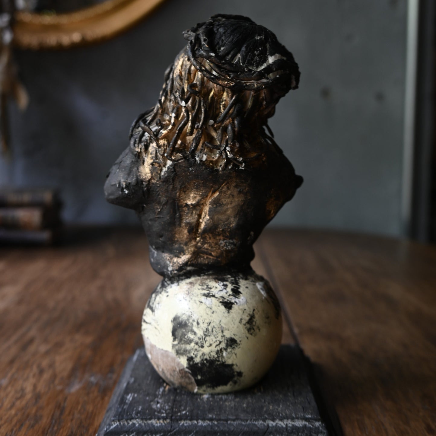 Clay statue "Jesus"｛ R-00640｝