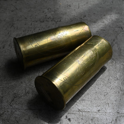 Brass candle holder set｛R-01143｝