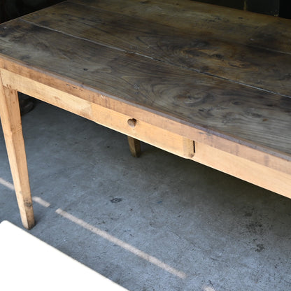 Wood dining  table {R-00109}