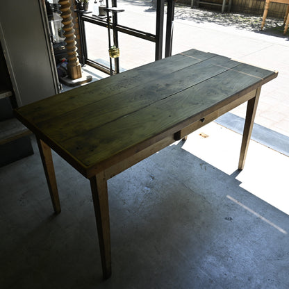 Wood dining  table {R-00109}