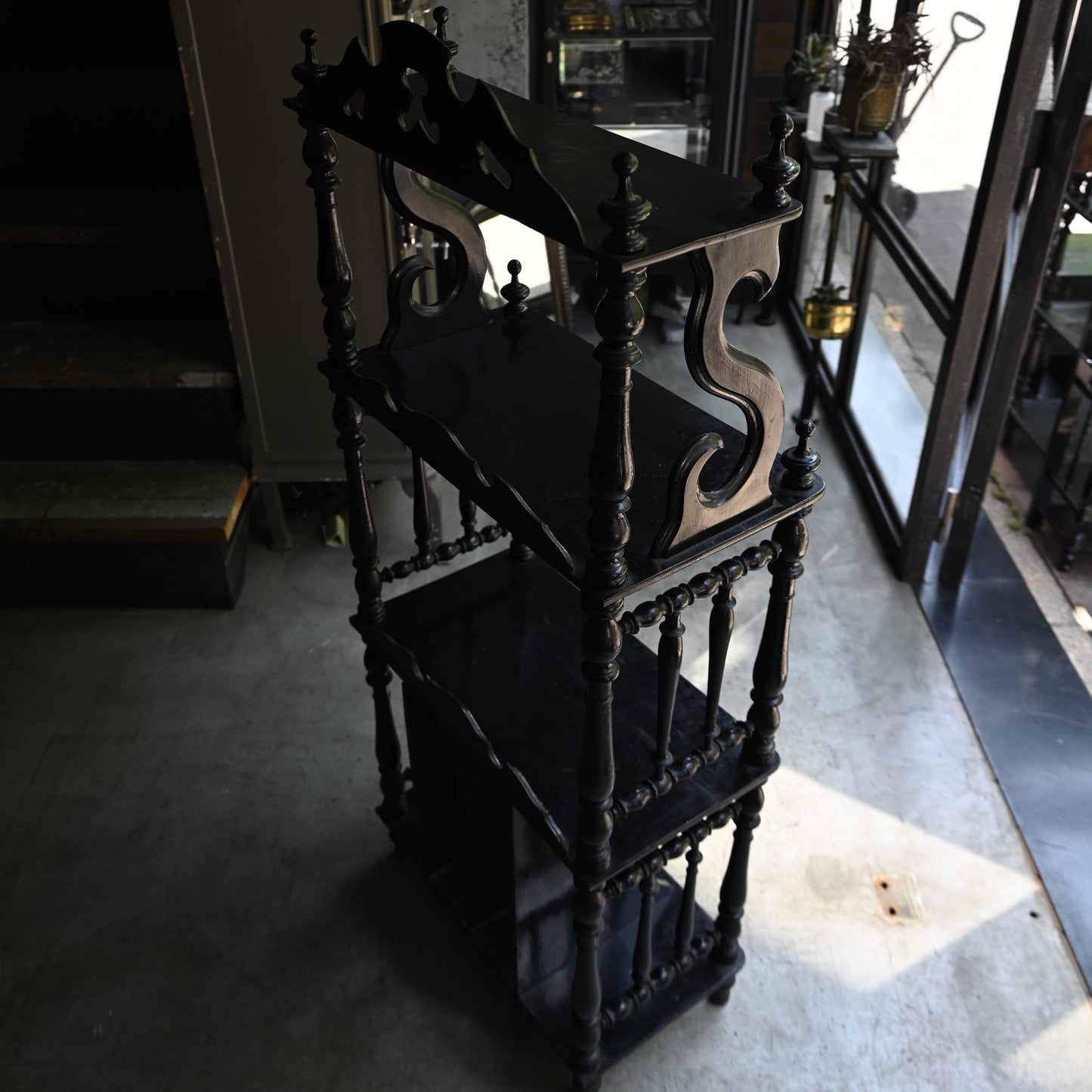 Napoléon III style Black shelf｛R-00223｝