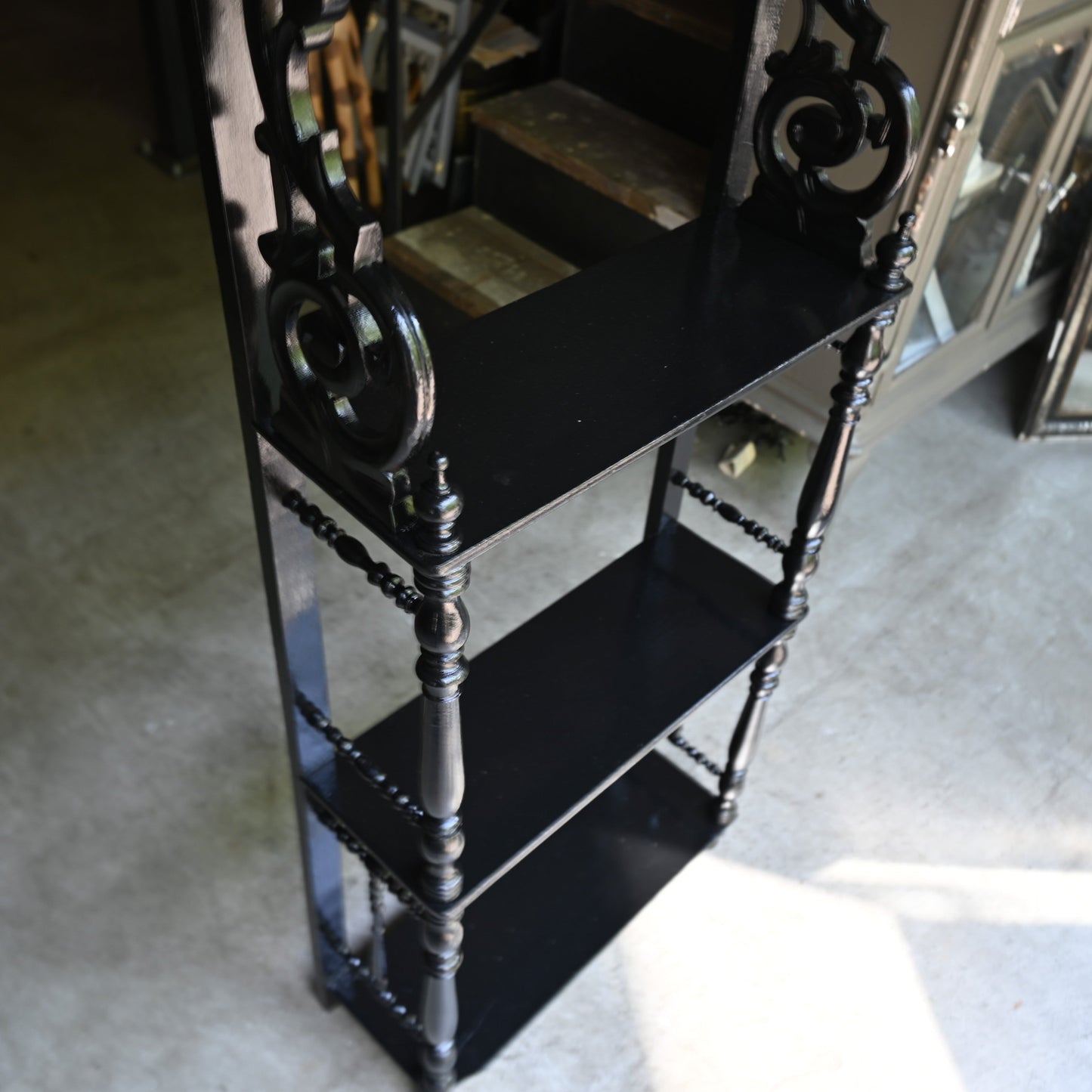 Napoléon III style Black shelf｛R-00224｝