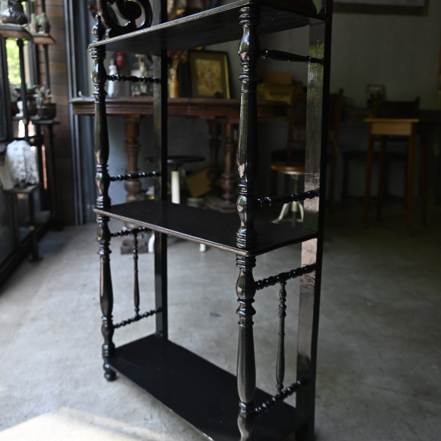 Napoléon III style Black shelf｛R-00223｝
