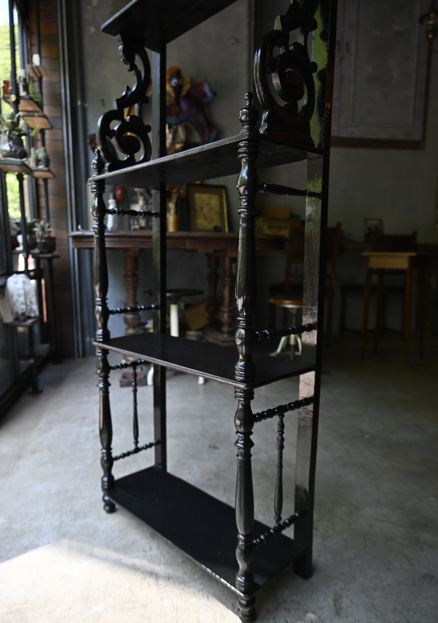 Napoléon III style Black shelf｛R-00224｝
