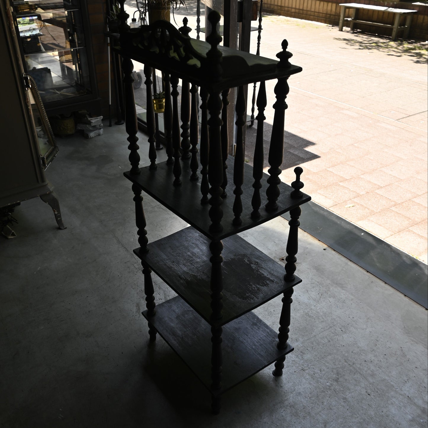 Napoléon III style Black shelf｛R-00222｝