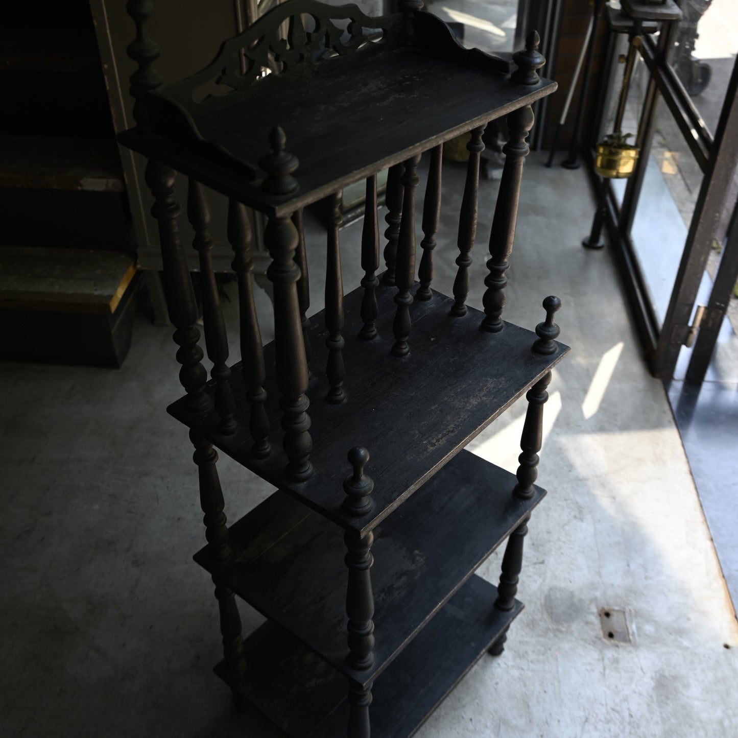 Napoléon III style Black shelf｛R-00222｝
