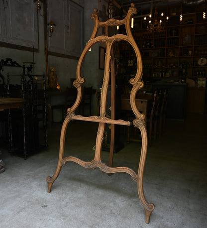 Art deco wood easel｛R-00640｝
