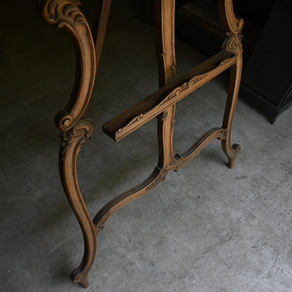 Art deco wood easel｛R-00640｝