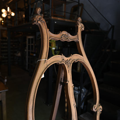 Art deco wood easel｛R-00640｝