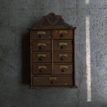 Antique Medicine box ｛R-00226｝