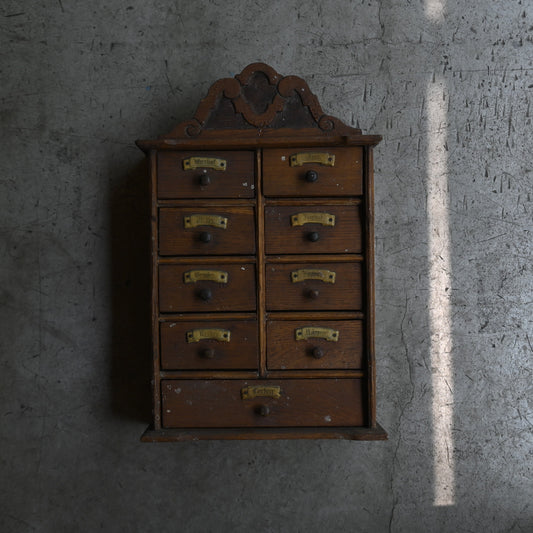 Antique Medicine box ｛R-00226｝