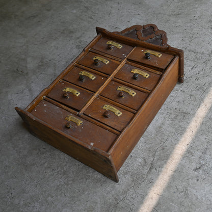 Antique Medicine box ｛R-00226｝