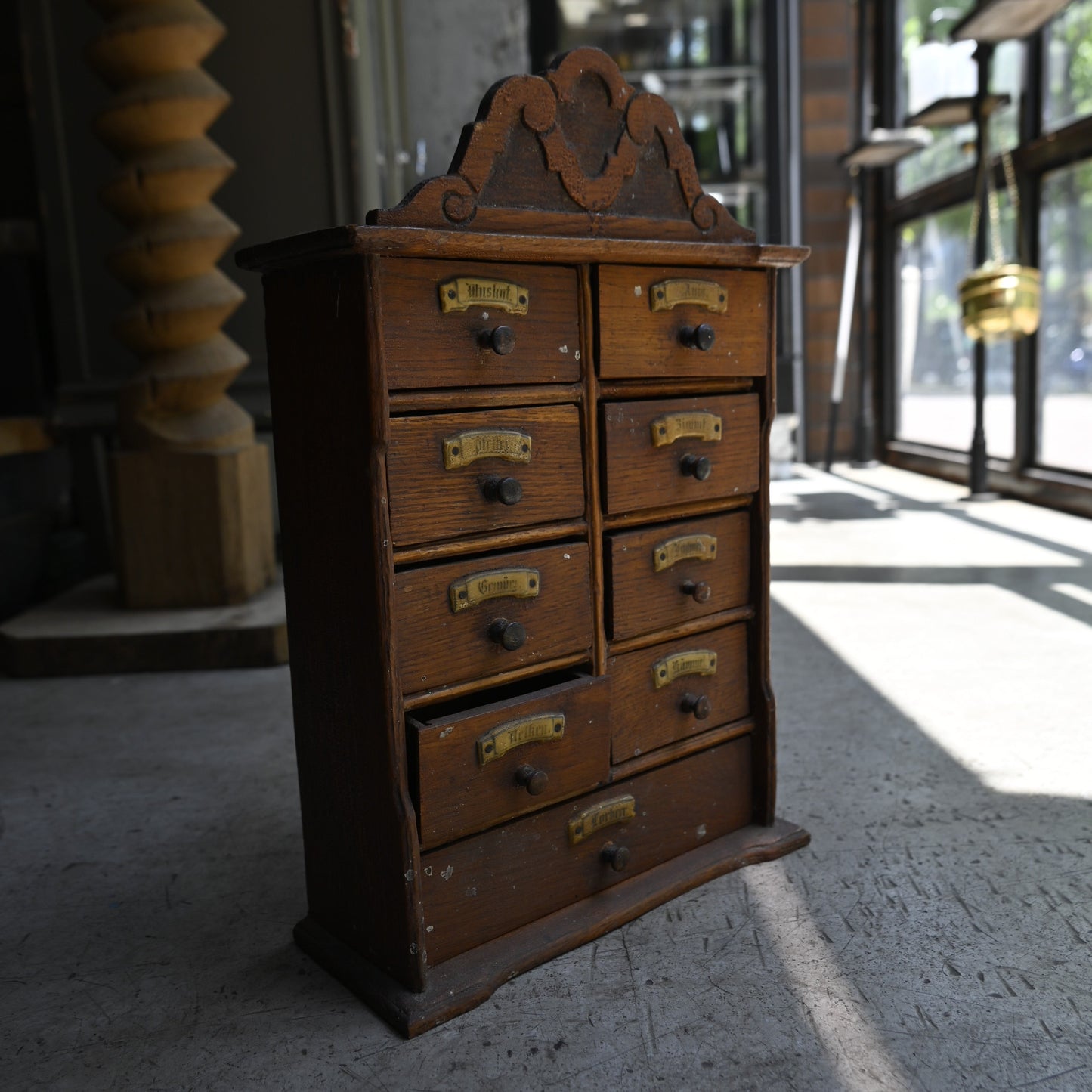 Antique Medicine box ｛R-00226｝